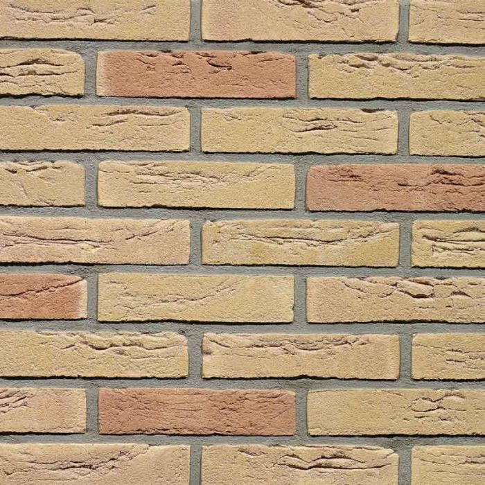 Geel Genuanceerd Zilverzand Handvorm Waalformaat - Wienerberger