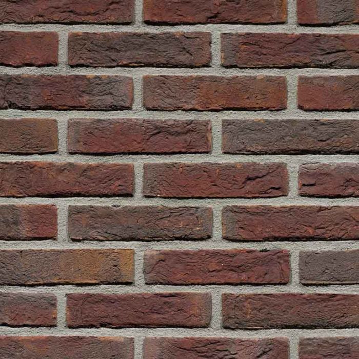 Blauwrood Genuanceerd Handvorm Waalformaat - Wienerberger