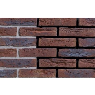 Blauw Paars Antiek Handvorm Waalformaat - Engels