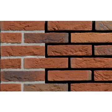 Oranje Blauw Bont Handvorm Waalformaat - Engels