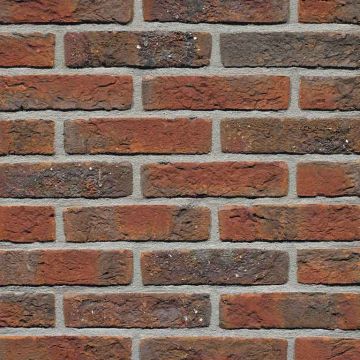 Blauwrood Genuanceerd Gesinterd Handvorm Waalformaat - Wienerberger